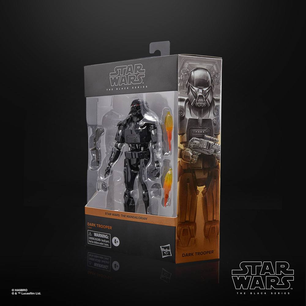 Star Wars Black Series: Dark Trooper Deluxe (The Mandalorian) Actionfigur 15cm 2022