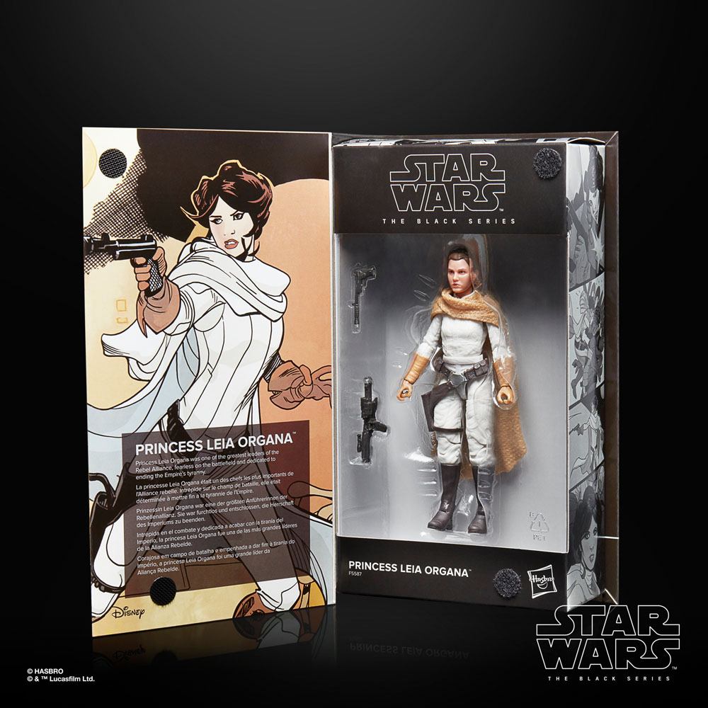Star Wars Black Series: Princess Leia - Princess Leia Organa (Comic Line) 15cm Actionfigur 2022