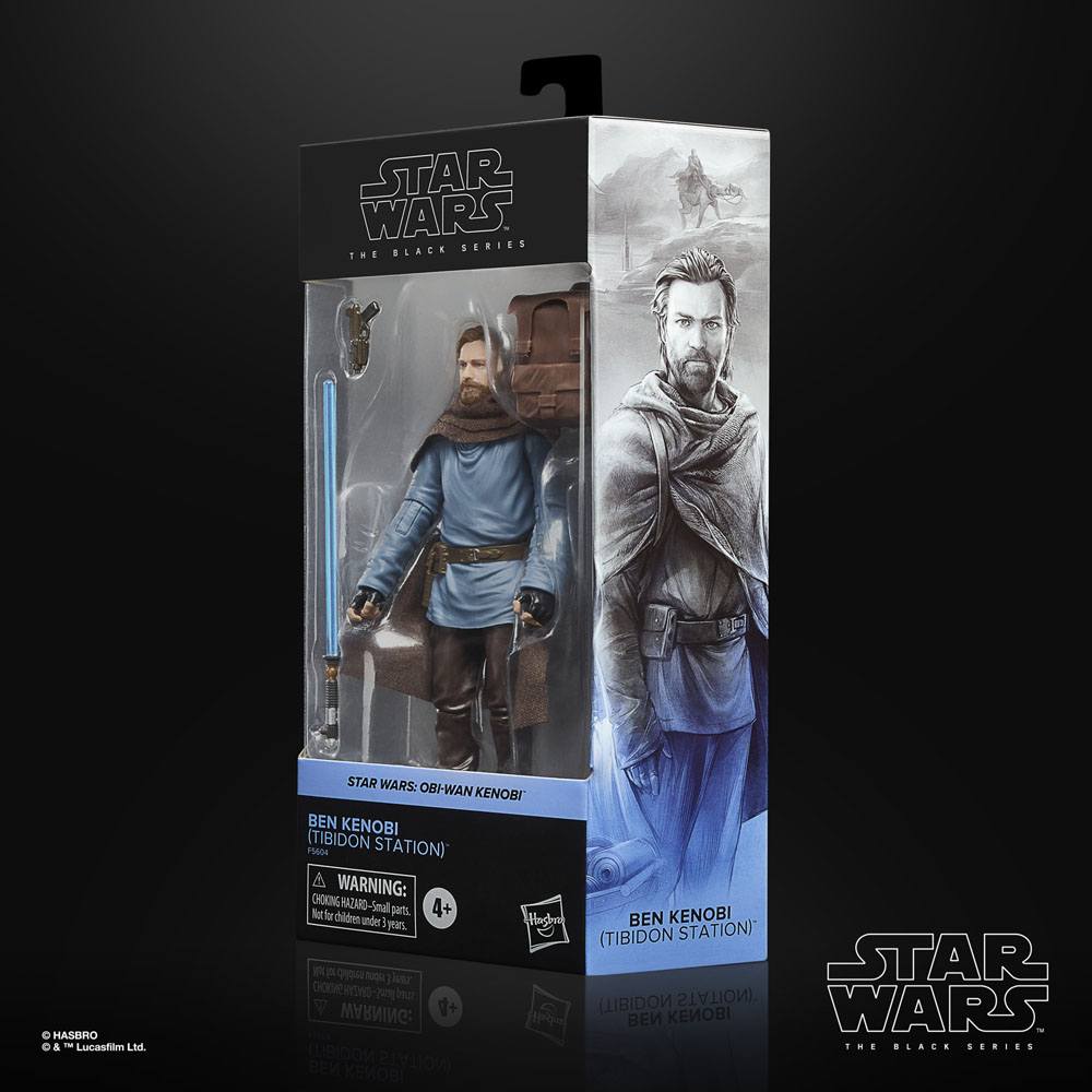 Star Wars Black Series: Obi-Wan Kenobi - Ben Kenobi (Tibidon Station) 15cm Actionfigur Hasbro Exclusive
