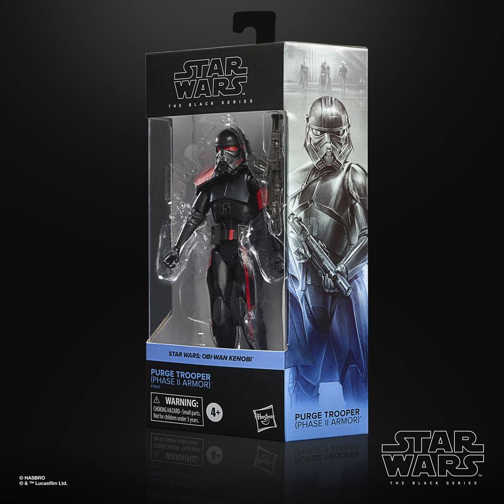 Star Wars Black Series: Obi-Wan Kenobi - Purge Trooper (Phase II Armor) 15cm Actionfigur Exclusive
