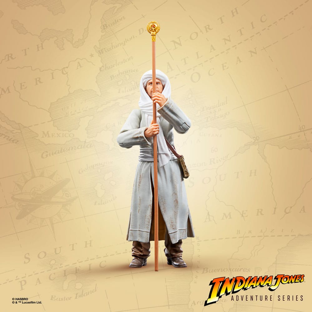 Indiana Jones Adventure Series : Indiana Jones (Map Room) Actionfigur 15cm Exclusive