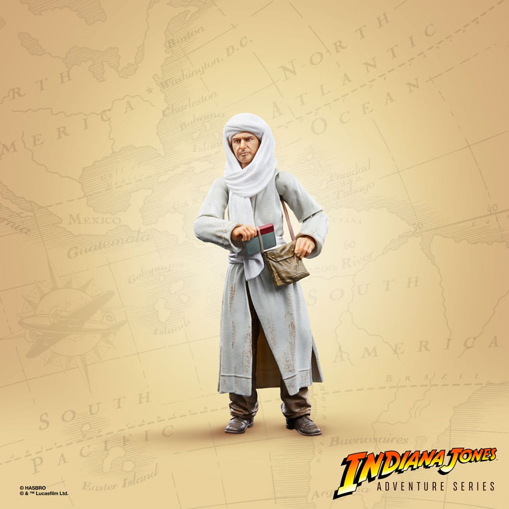 Indiana Jones Adventure Series : Indiana Jones (Map Room) Actionfigur 15cm Exclusive