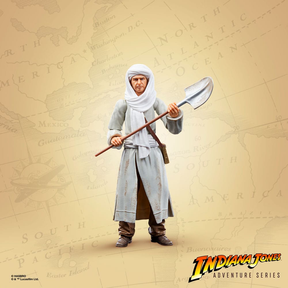 Indiana Jones Adventure Series : Indiana Jones (Map Room) Actionfigur 15cm Exclusive