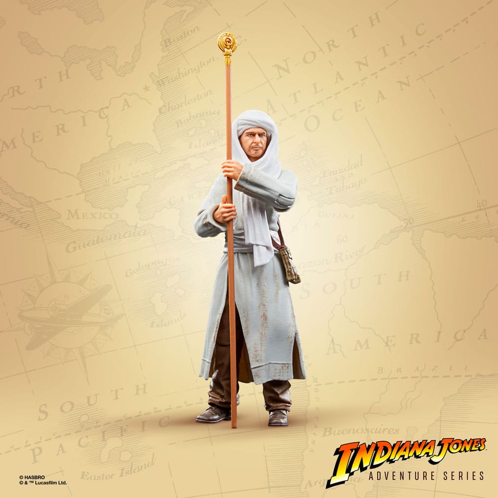 Indiana Jones Adventure Series : Indiana Jones (Map Room) Actionfigur 15cm Exclusive
