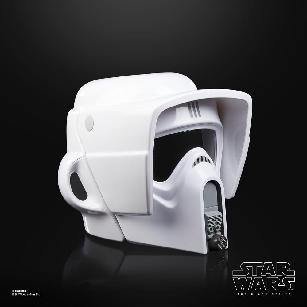 Star Wars Black Series - Scout Trooper (Episode VI) Elektronischer Helm Replik 1:1 Hasbro 2023
