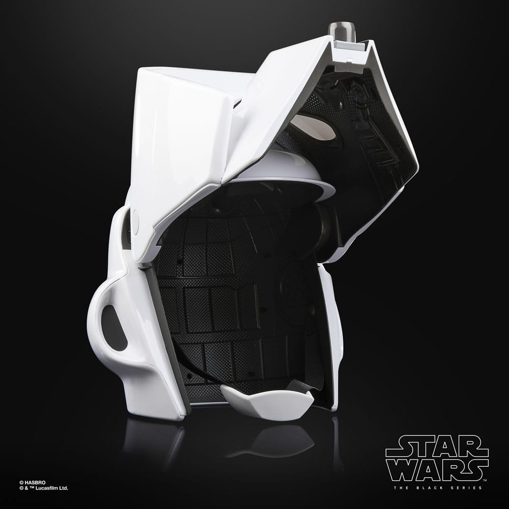 Star Wars Black Series - Scout Trooper (Episode VI) Elektronischer Helm Replik 1:1 Hasbro 2023