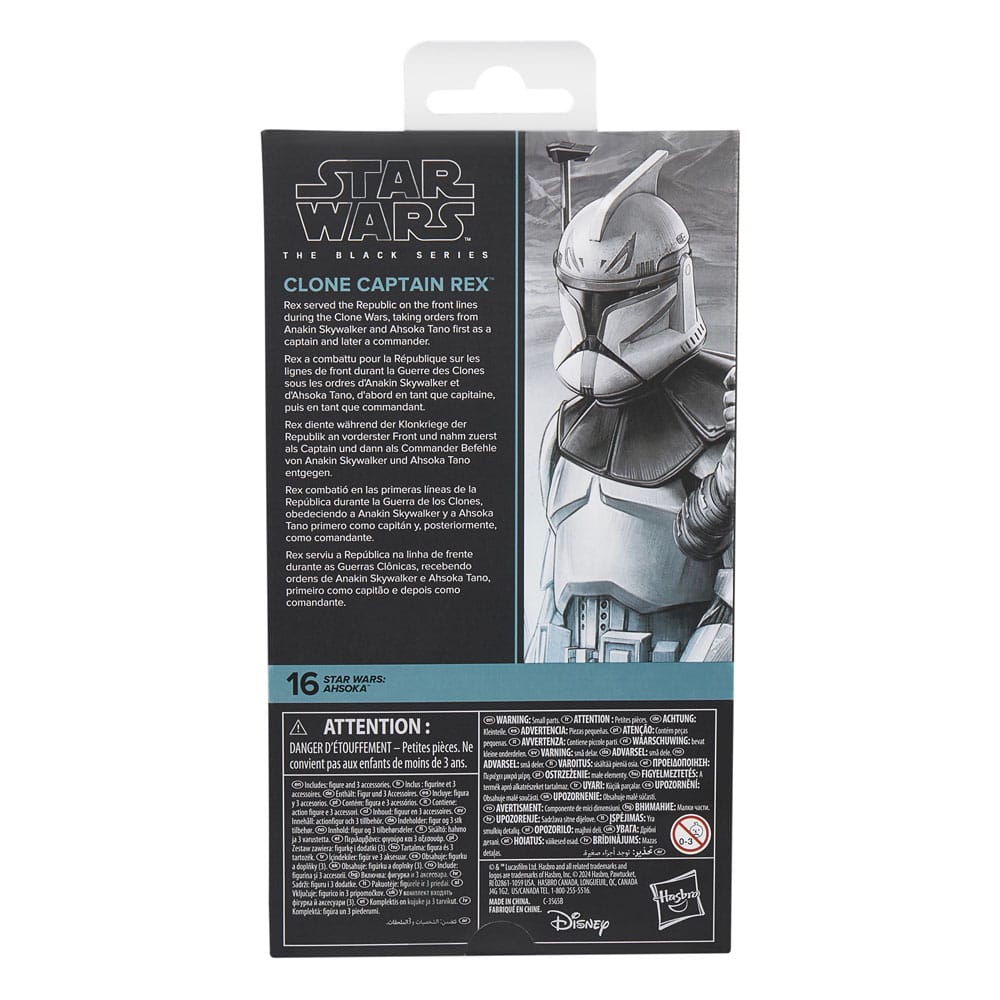 Star Wars Black Series: Ahsoka - Clone Captain Rex 15cm Actionfigur Hasbro 2025