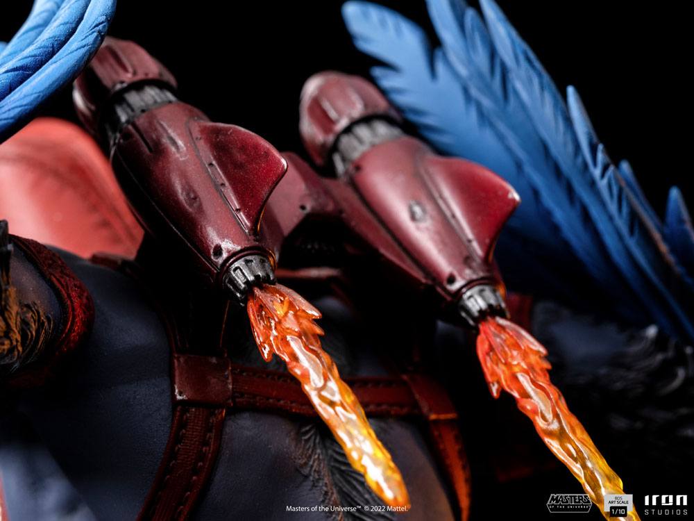 Masters of the Universe BDS Art Scale Statue 1/10 Stratos 29cm Iron Studios **Auf Anfrage**