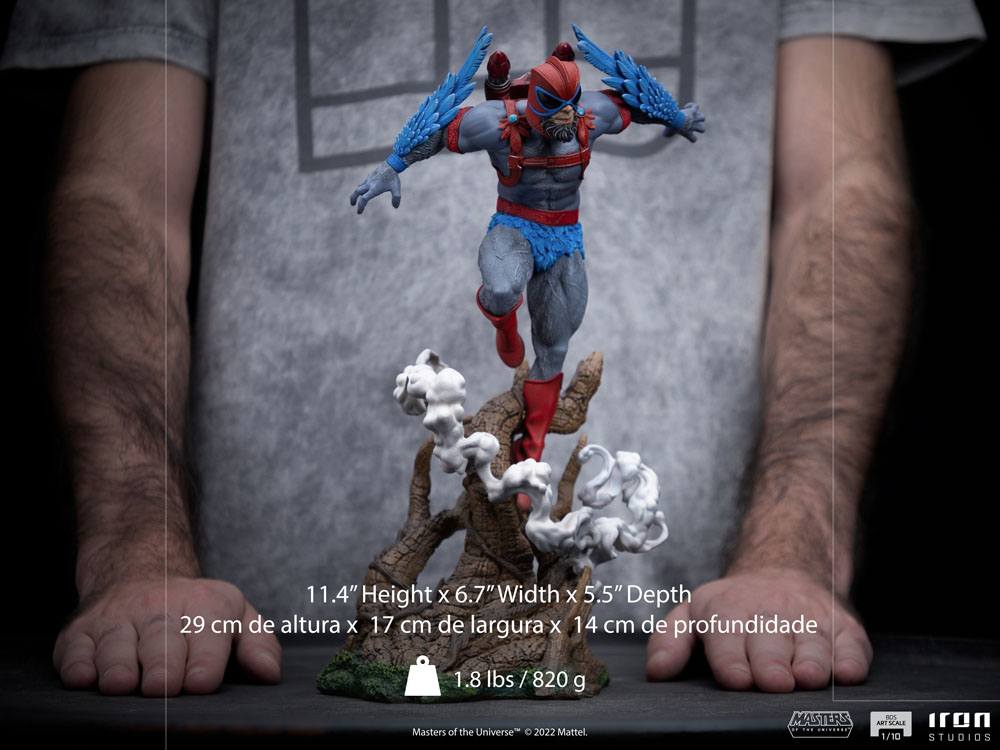 Masters of the Universe BDS Art Scale Statue 1/10 Stratos 29cm Iron Studios **Auf Anfrage**