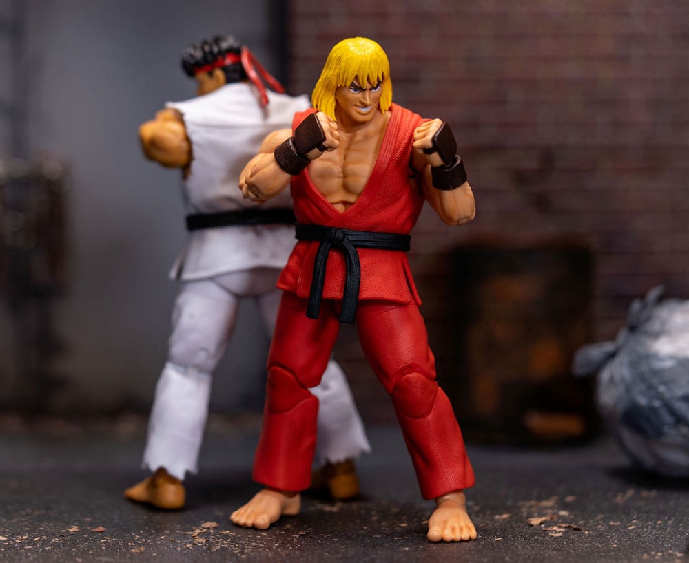 Ultra Street Fighter II: Final Challengers - Ken 1/12 Actionfigur 15cm Jada Toys