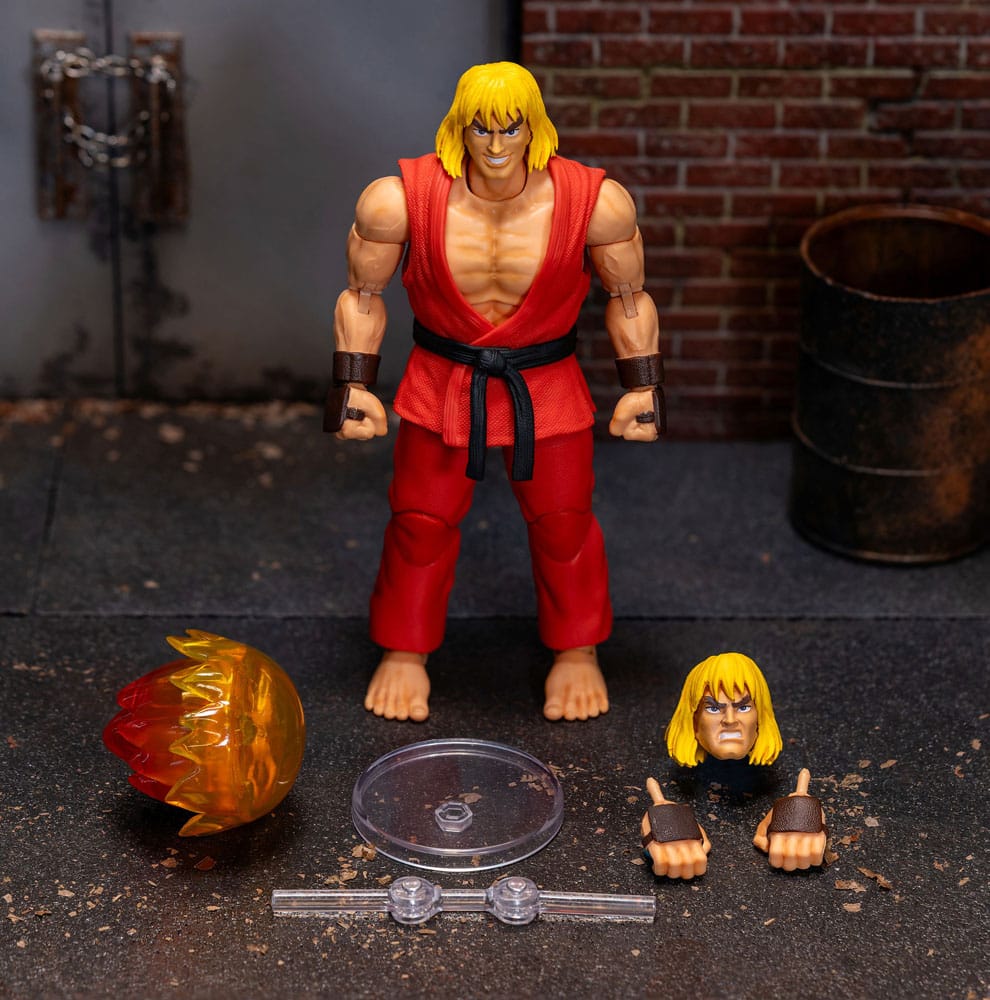 Ultra Street Fighter II: Final Challengers - Ken 1/12 Actionfigur 15cm Jada Toys