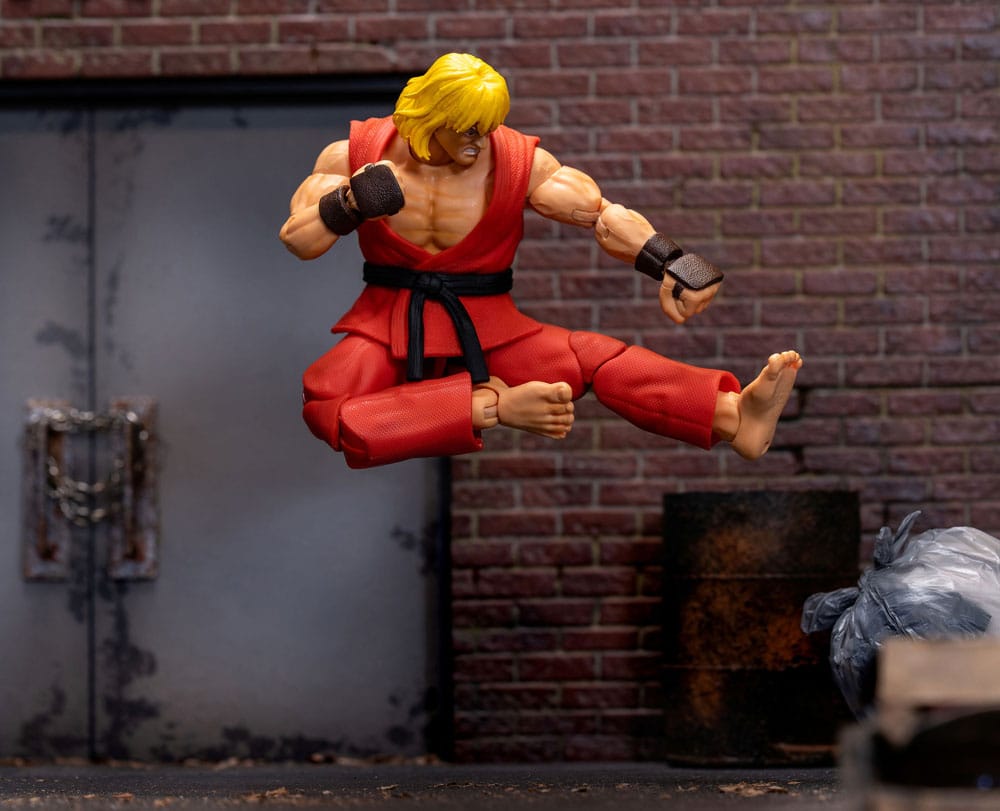Ultra Street Fighter II: Final Challengers - Ken 1/12 Actionfigur 15cm Jada Toys