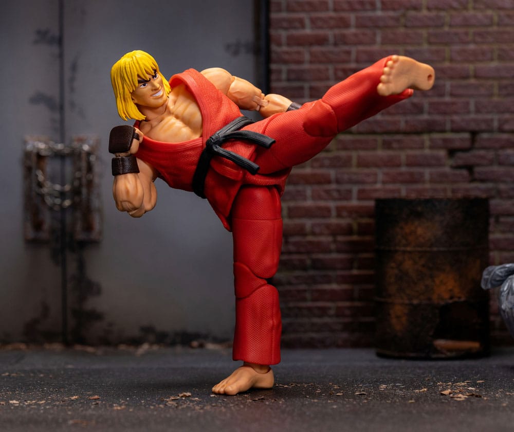 Ultra Street Fighter II: Final Challengers - Ken 1/12 Actionfigur 15cm Jada Toys