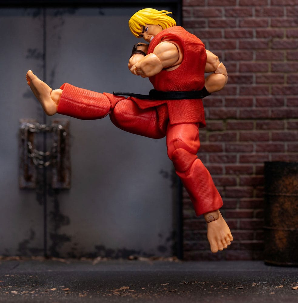 Ultra Street Fighter II: Final Challengers - Ken 1/12 Actionfigur 15cm Jada Toys