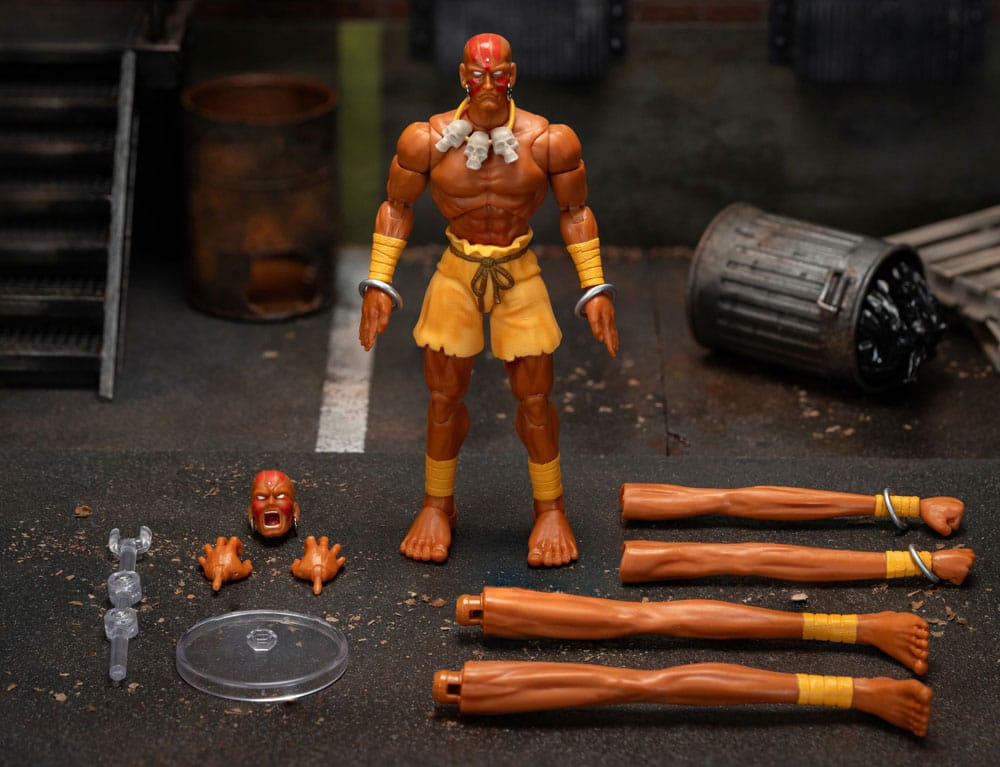 Ultra Street Fighter II: Final Challengers - Dhalsim 1/12 Actionfigur 15cm Jada Toys