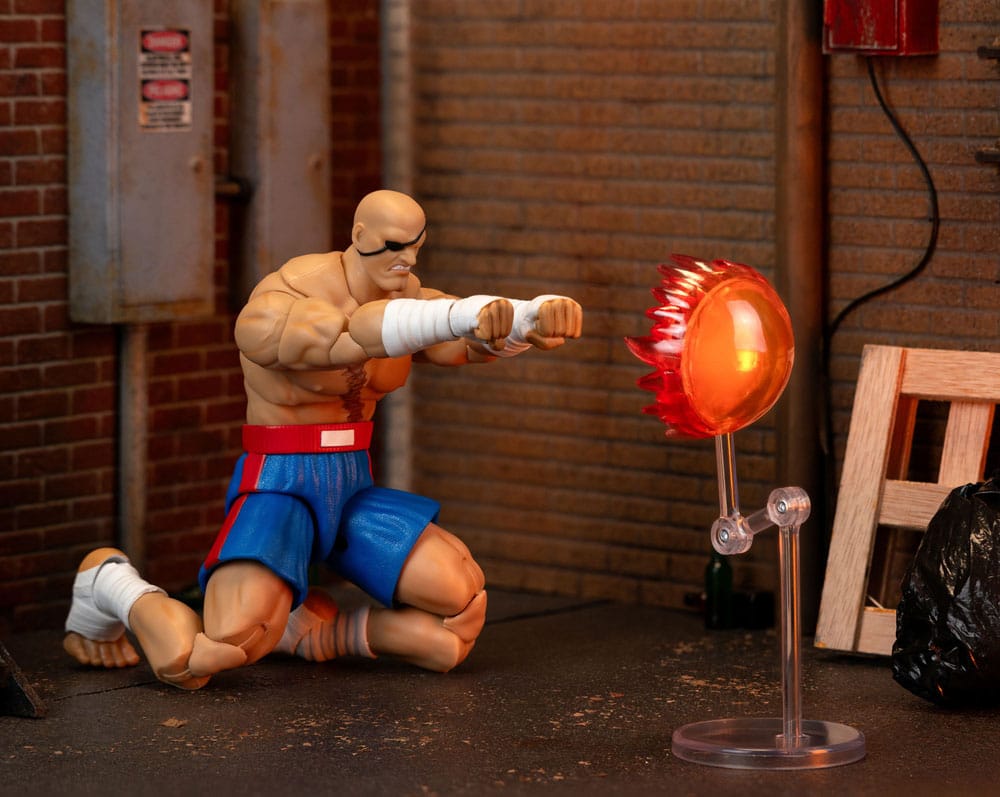 Pre-Order: Ultra Street Fighter II: The Final Challengers - Sagat Actionfigur 19cm Jada Toys 2025