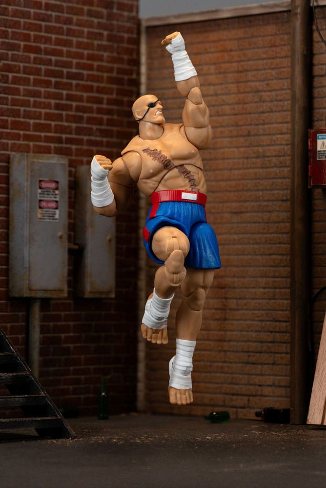 Pre-Order: Ultra Street Fighter II: The Final Challengers - Sagat Actionfigur 19cm Jada Toys 2025