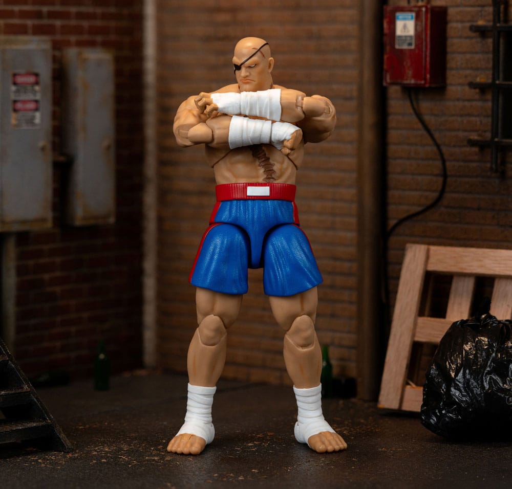 Pre-Order: Ultra Street Fighter II: The Final Challengers - Sagat Actionfigur 19cm Jada Toys 2025
