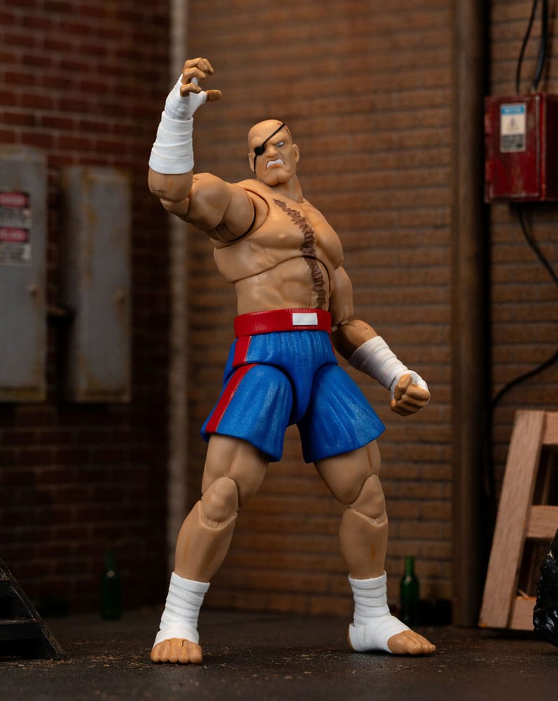 Pre-Order: Ultra Street Fighter II: The Final Challengers - Sagat Actionfigur 19cm Jada Toys 2025