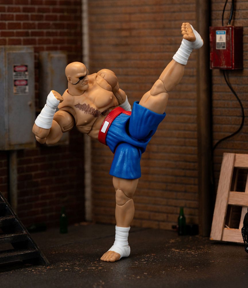 Pre-Order: Ultra Street Fighter II: The Final Challengers - Sagat Actionfigur 19cm Jada Toys 2025