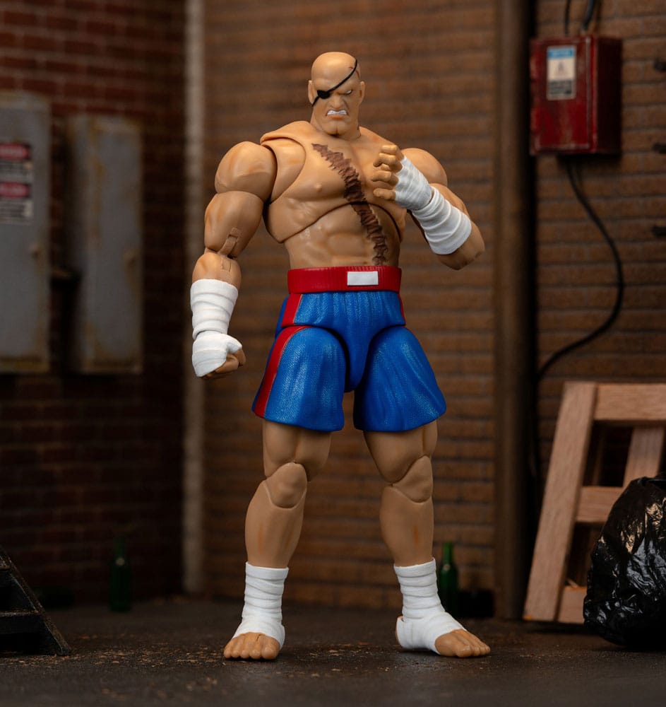Pre-Order: Ultra Street Fighter II: The Final Challengers - Sagat Actionfigur 19cm Jada Toys 2025