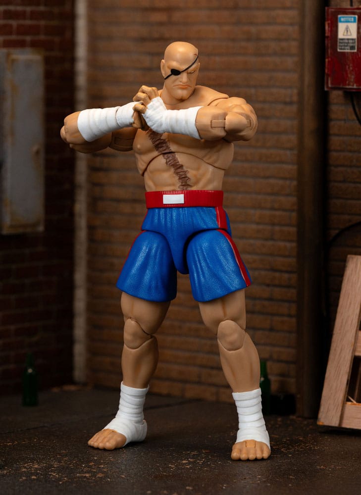 Pre-Order: Ultra Street Fighter II: The Final Challengers - Sagat Actionfigur 19cm Jada Toys 2025