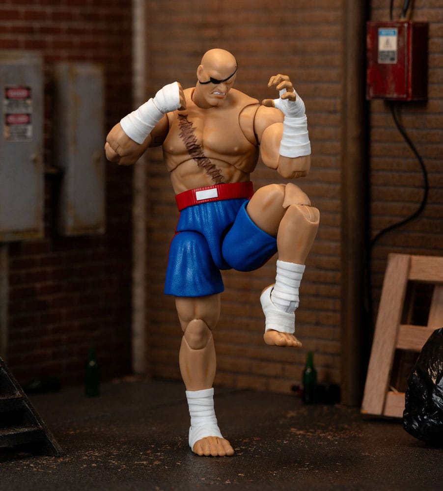 Pre-Order: Ultra Street Fighter II: The Final Challengers - Sagat Actionfigur 19cm Jada Toys 2025