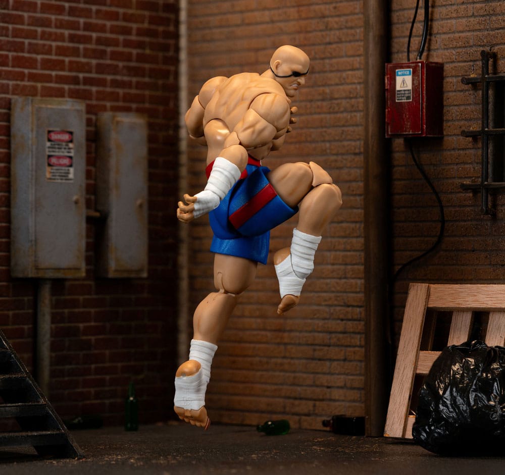 Pre-Order: Ultra Street Fighter II: The Final Challengers - Sagat Actionfigur 19cm Jada Toys 2025