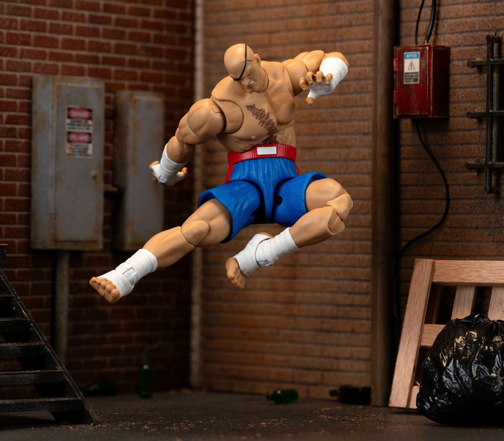 Pre-Order: Ultra Street Fighter II: The Final Challengers - Sagat Actionfigur 19cm Jada Toys 2025