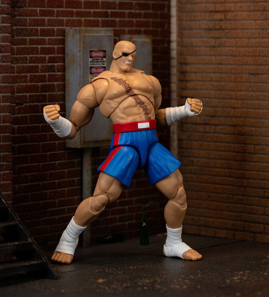 Pre-Order: Ultra Street Fighter II: The Final Challengers - Sagat Actionfigur 19cm Jada Toys 2025