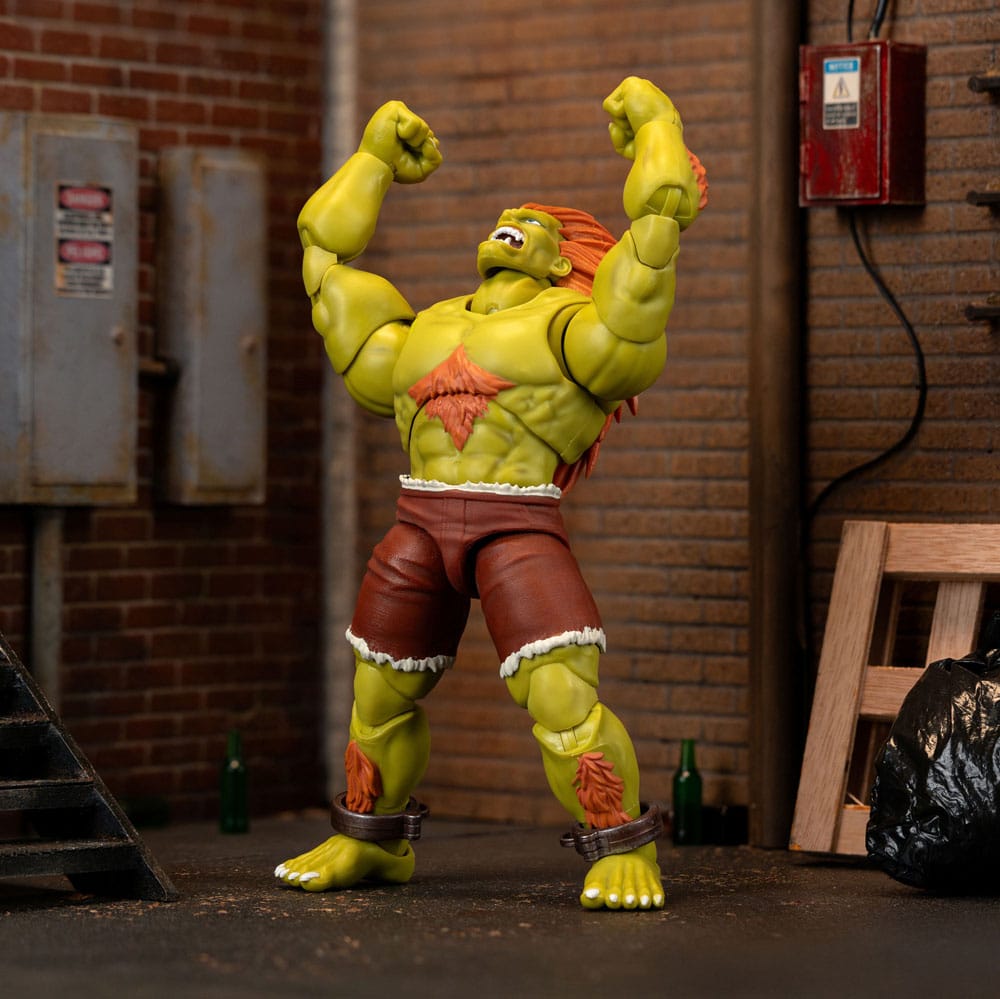 Pre-Order: Ultra Street Fighter II: The Final Challengers - Blanka Actionfigur 19cm Jada Toys 2025