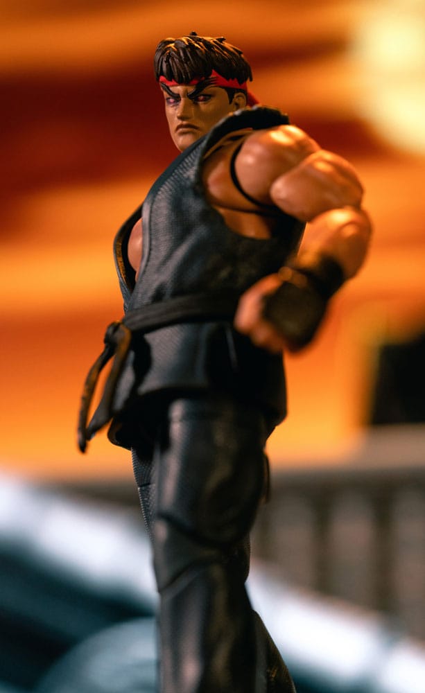 Ultra Street Fighter II: Final Challengers - Evil Ryu SDCC 2023 Exclusive Actionfigur 15cm Jada Toys