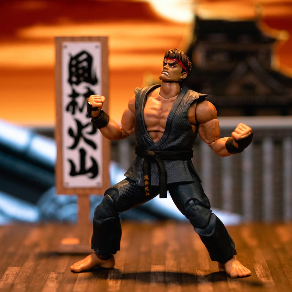 Ultra Street Fighter II: Final Challengers - Evil Ryu SDCC 2023 Exclusive Actionfigur 15cm Jada Toys