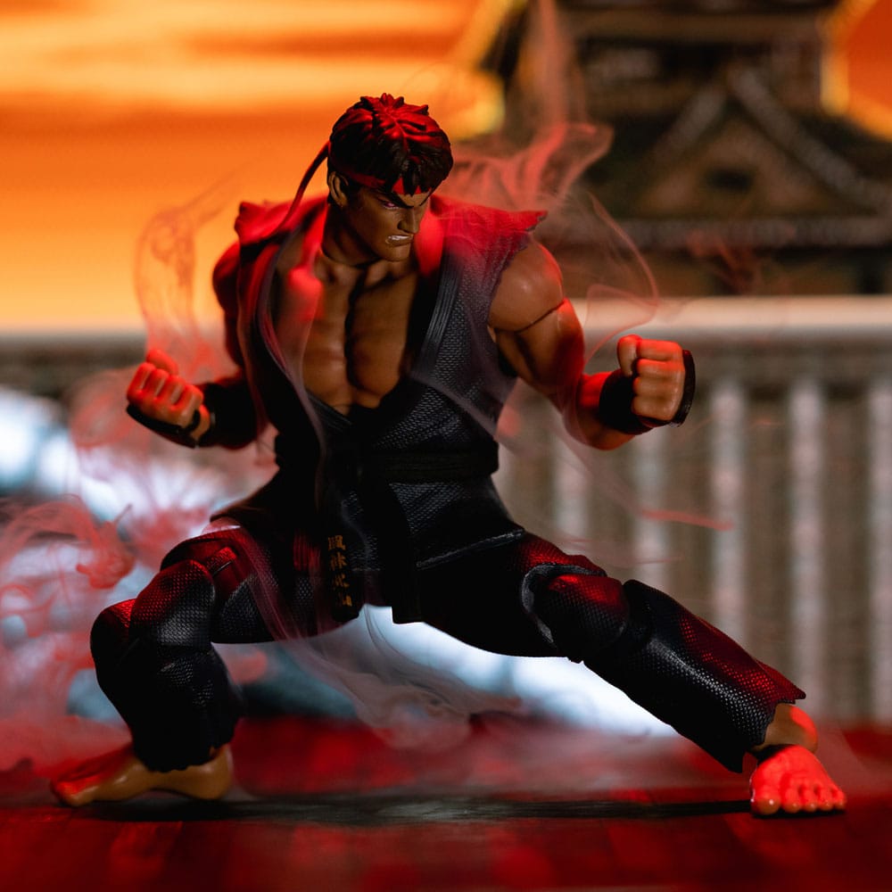 Ultra Street Fighter II: Final Challengers - Evil Ryu SDCC 2023 Exclusive Actionfigur 15cm Jada Toys