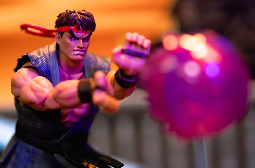 Ultra Street Fighter II: Final Challengers - Evil Ryu SDCC 2023 Exclusive Actionfigur 15cm Jada Toys