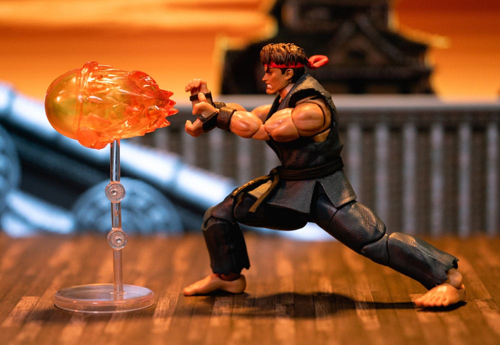 Ultra Street Fighter II: Final Challengers - Evil Ryu SDCC 2023 Exclusive Actionfigur 15cm Jada Toys