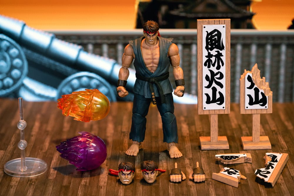 Ultra Street Fighter II: Final Challengers - Evil Ryu SDCC 2023 Exclusive Actionfigur 15cm Jada Toys