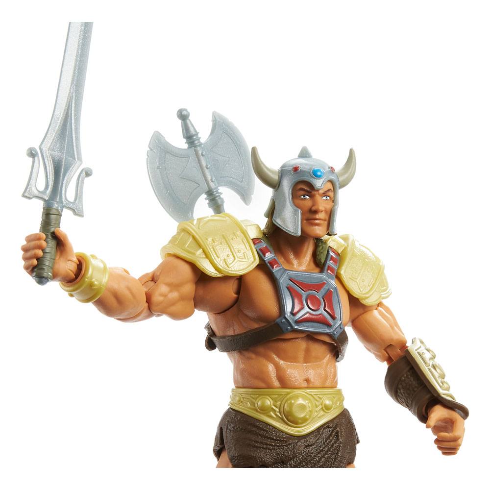 Masters of the Universe: New Eternia Masterverse - Viking He-Man Actionfigur 18cm EU Karte 2022
