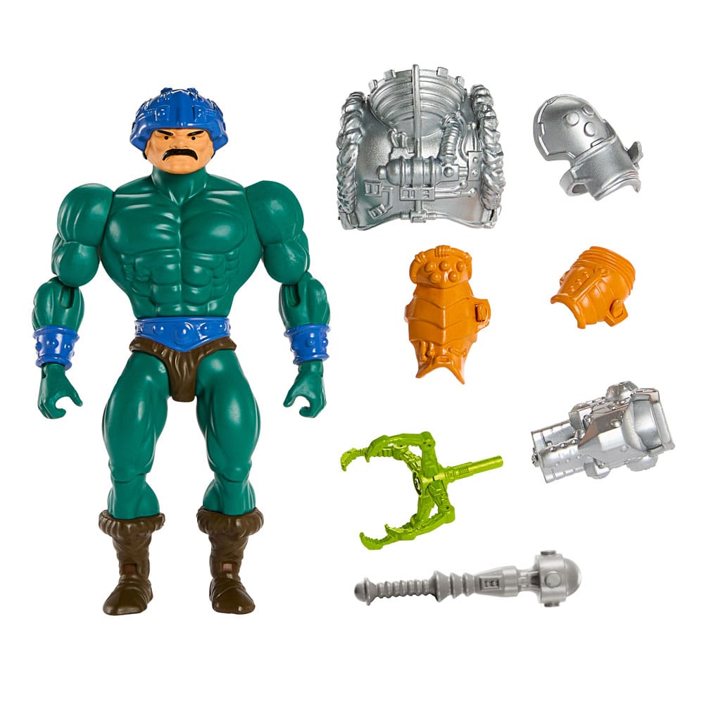 Masters Of The Universe Origins - Serpent Claw Man-At-Arms Actionfigur 14cm EU Karte
