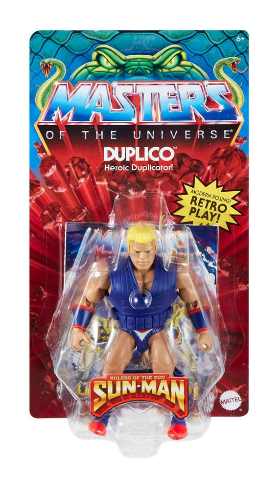 Masters of the Universe Origins - Duplico Actionfigur 14cm EU Karte Mattel