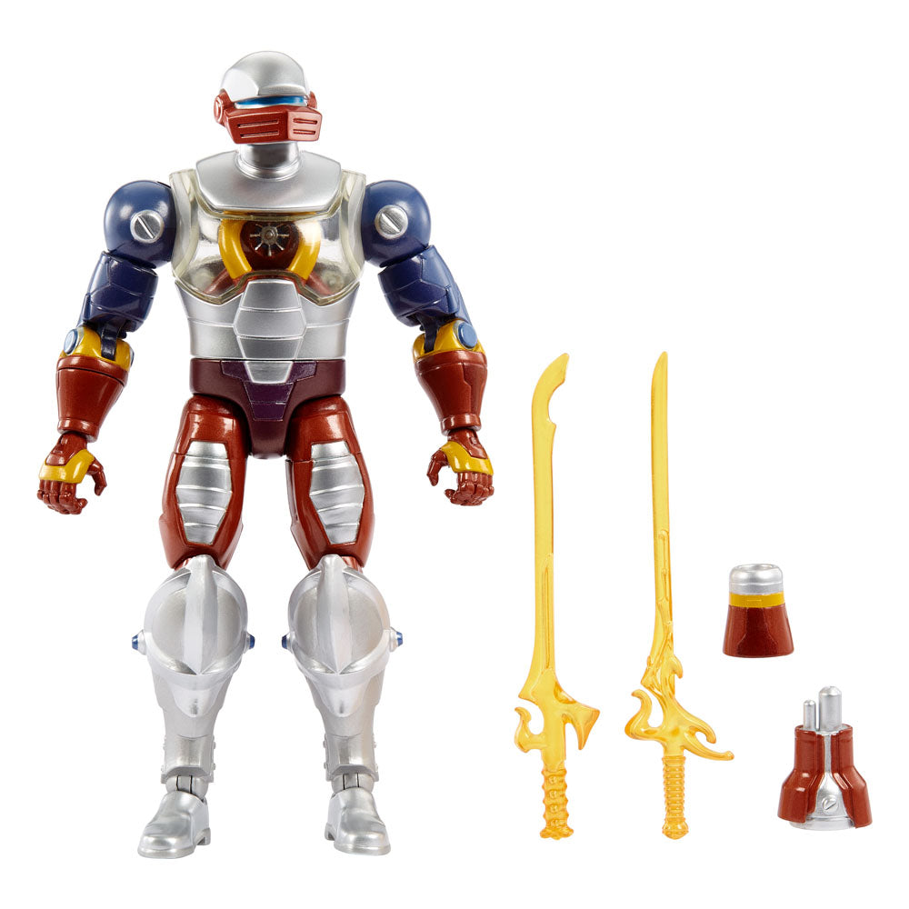 Masters of the Universe: Revelation Masterverse - Roboto Actionfigur 18cm EU Karte
