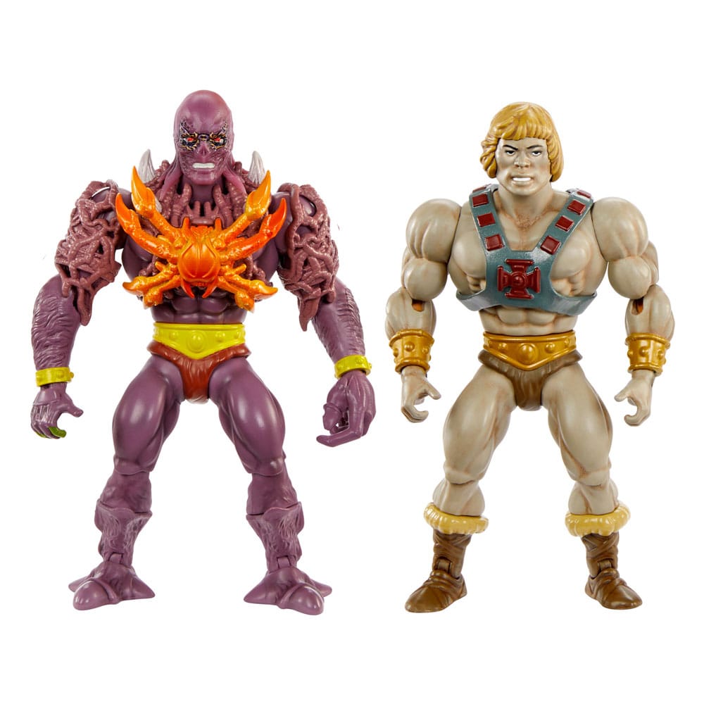 Masters of the Universe x Stranger Things Origins - He-Man & Vecna (2er-Pack) Actionfiguren 14cm Mattel 2024 Exclusive
