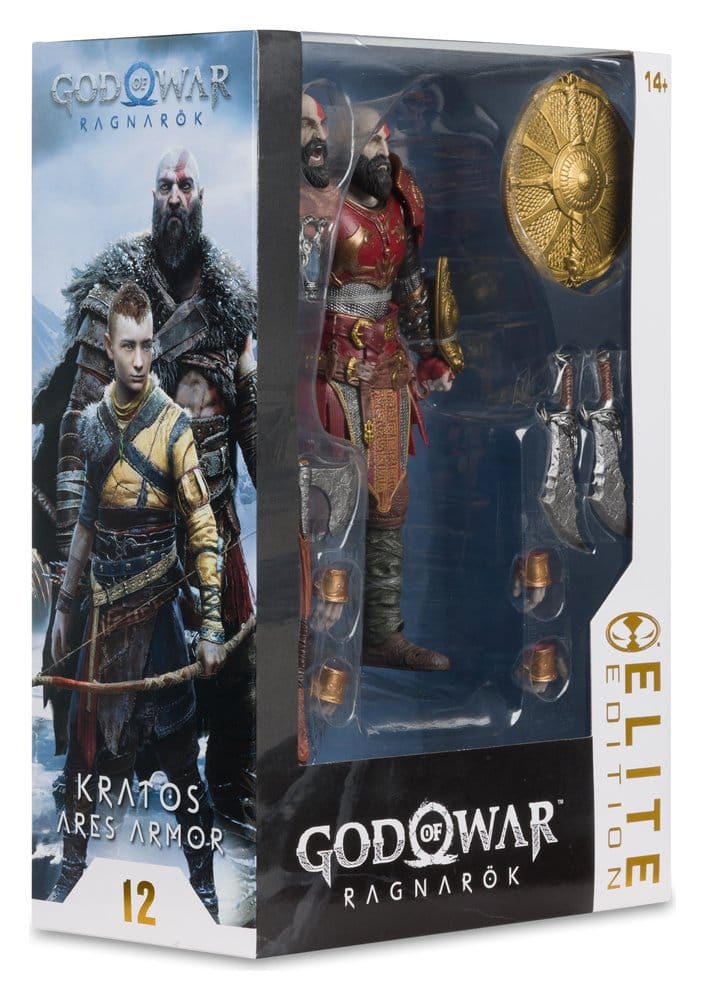 God of War: Ragnarök - Kratos (Armor of Ares) Deluxe Elite Edition Actionfigur 18cm McFarlane Toys 2026