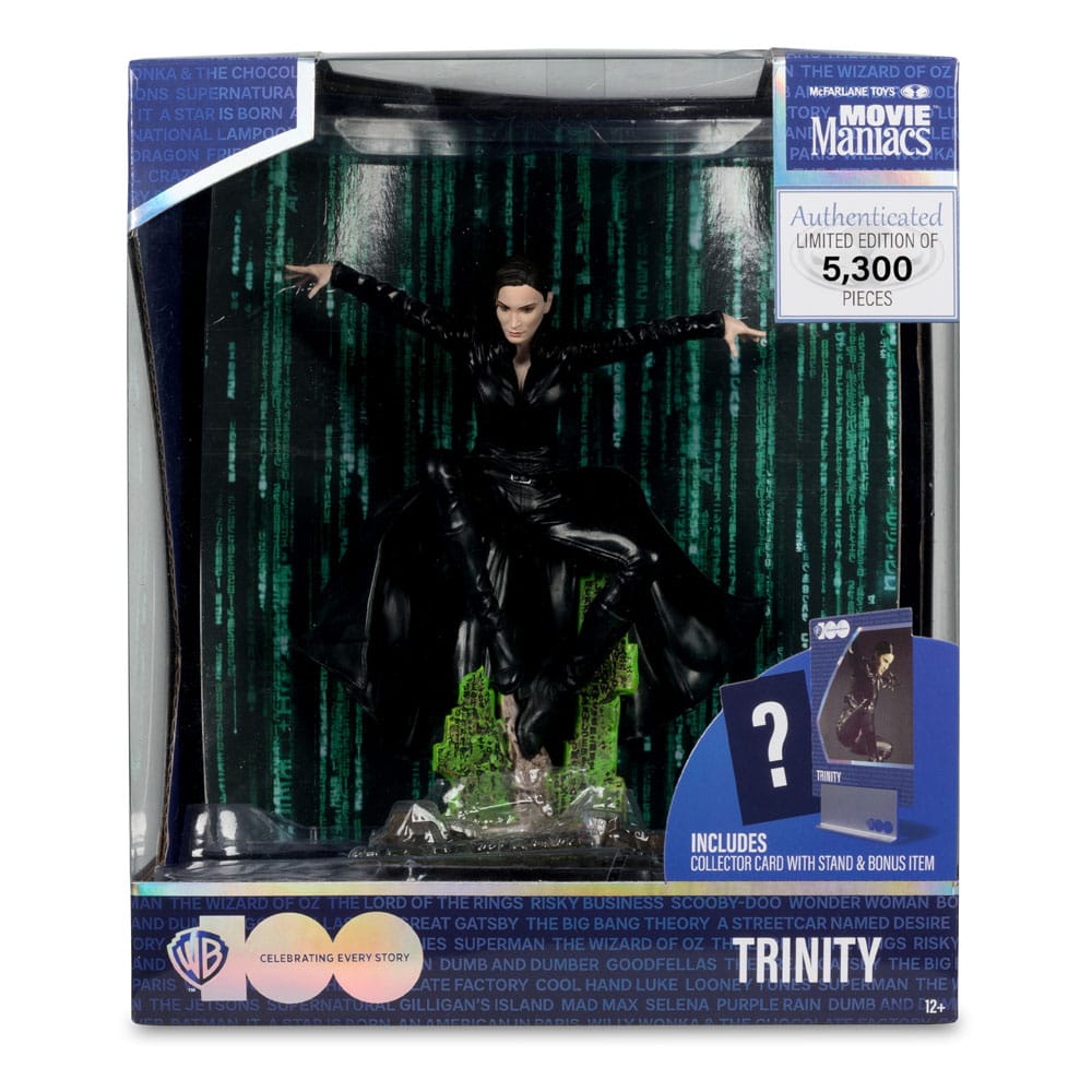 Movie Maniacs - Matrix Trinity Actionfigur 15cm McFarlane Toys 2024 Limited
