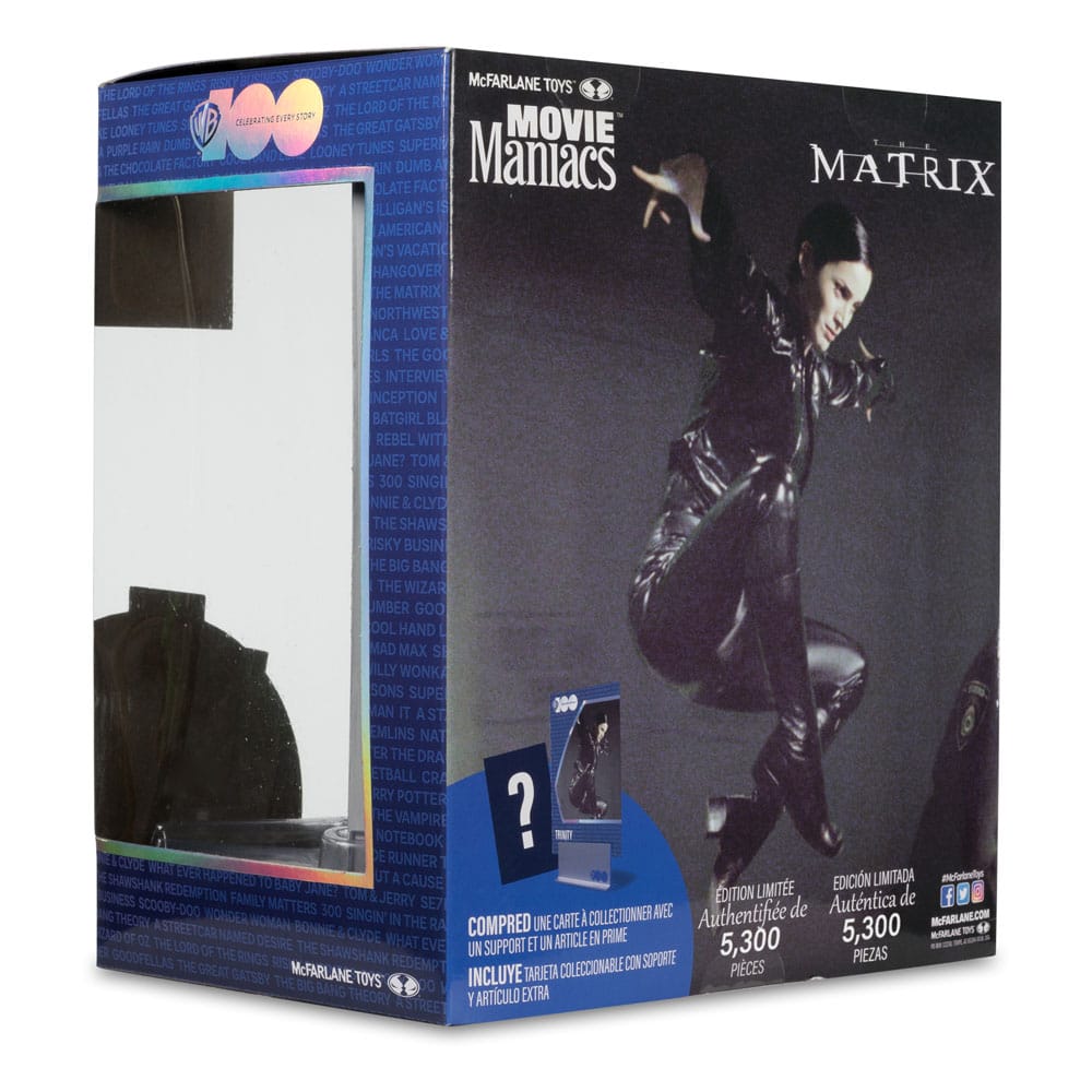Movie Maniacs - Matrix Trinity Actionfigur 15cm McFarlane Toys 2024 Limited