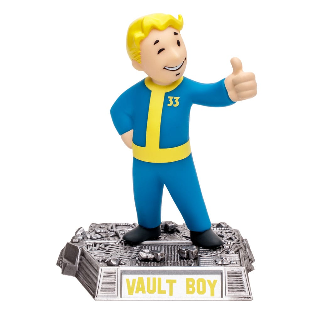 Fallout Movie Maniacs - Vault Boy Actionfigur (Gold Label) Limited Edition 15cm McFarlane Toys