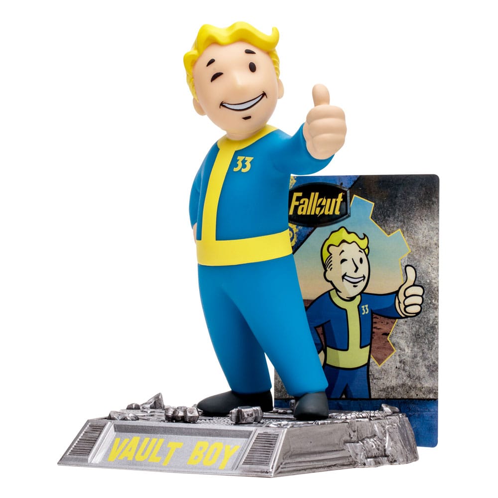 Fallout Movie Maniacs - Vault Boy Actionfigur (Gold Label) Limited Edition 15cm McFarlane Toys