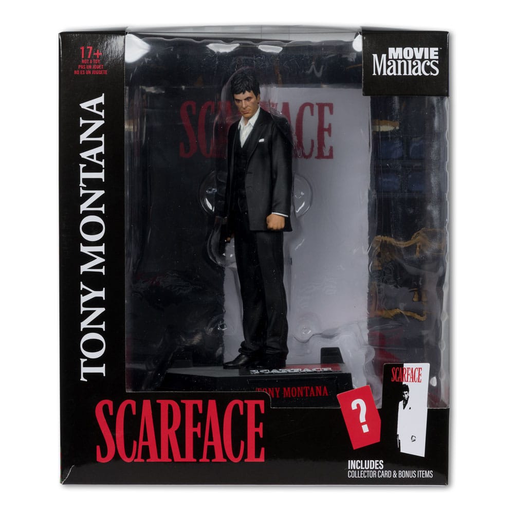 Movie Maniacs: Scarface - Tony Montana PVC Statue 17cm McFarlane Toys 2025