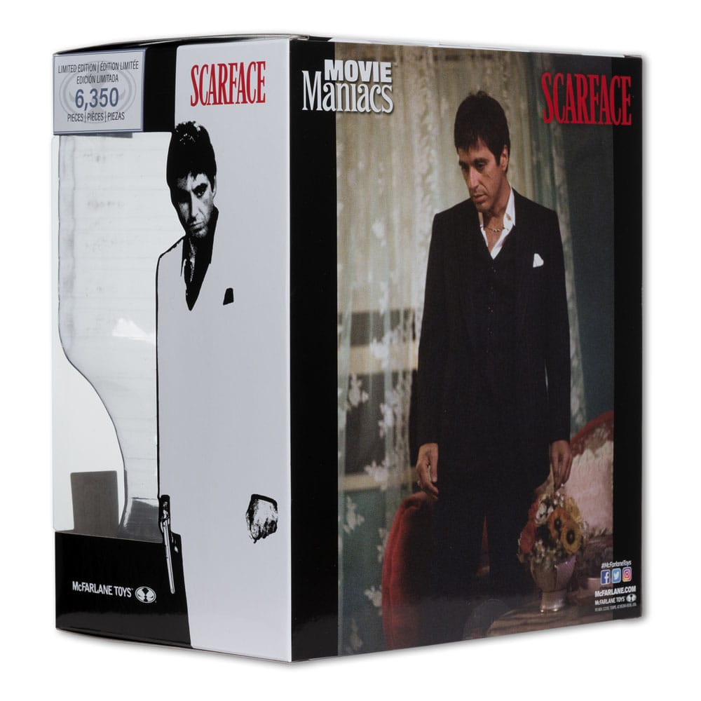 Movie Maniacs: Scarface - Tony Montana PVC Statue 17cm McFarlane Toys 2025