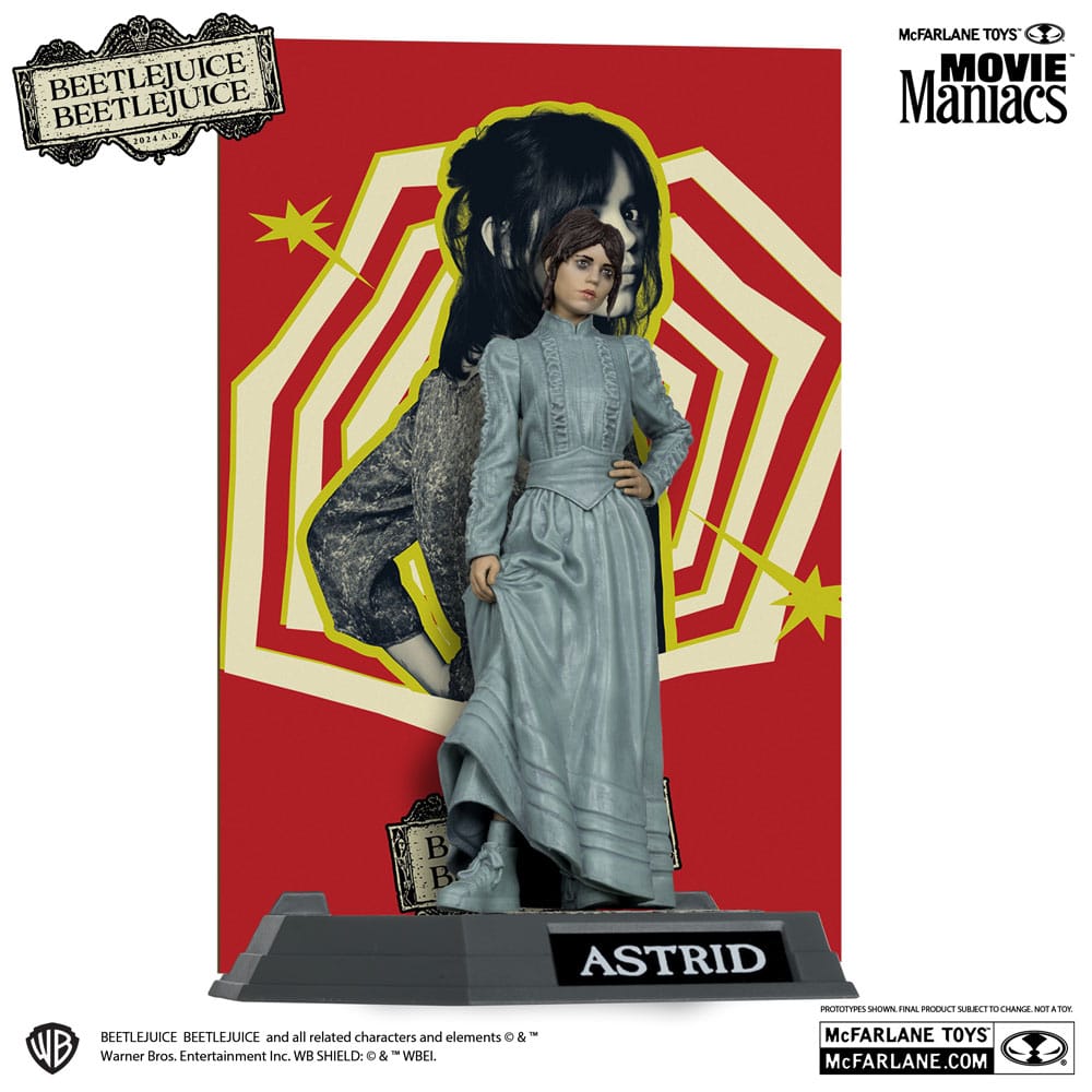 Movie Maniacs: Beetlejuice Beetlejuice - Astrid PVC Statue 16cm McFarlane 2025